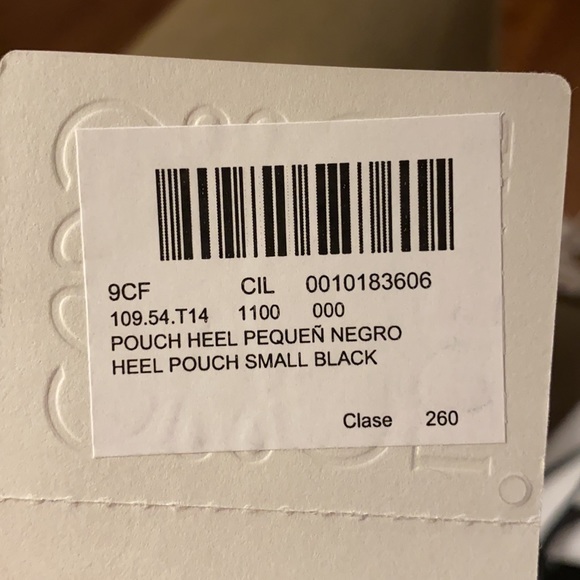 Loewe Black Small Heel Pouch - Picture 14 of 14